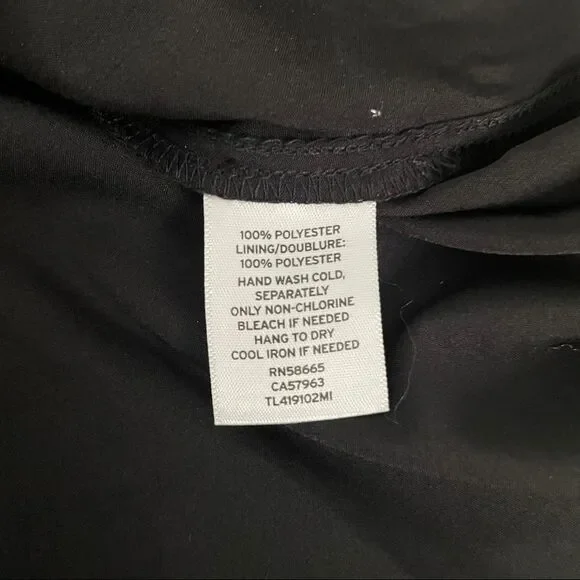 🚨 3 for $25 - LEITH Black Floral Pleated Dress Long Sleeve - Picture 10 of 11